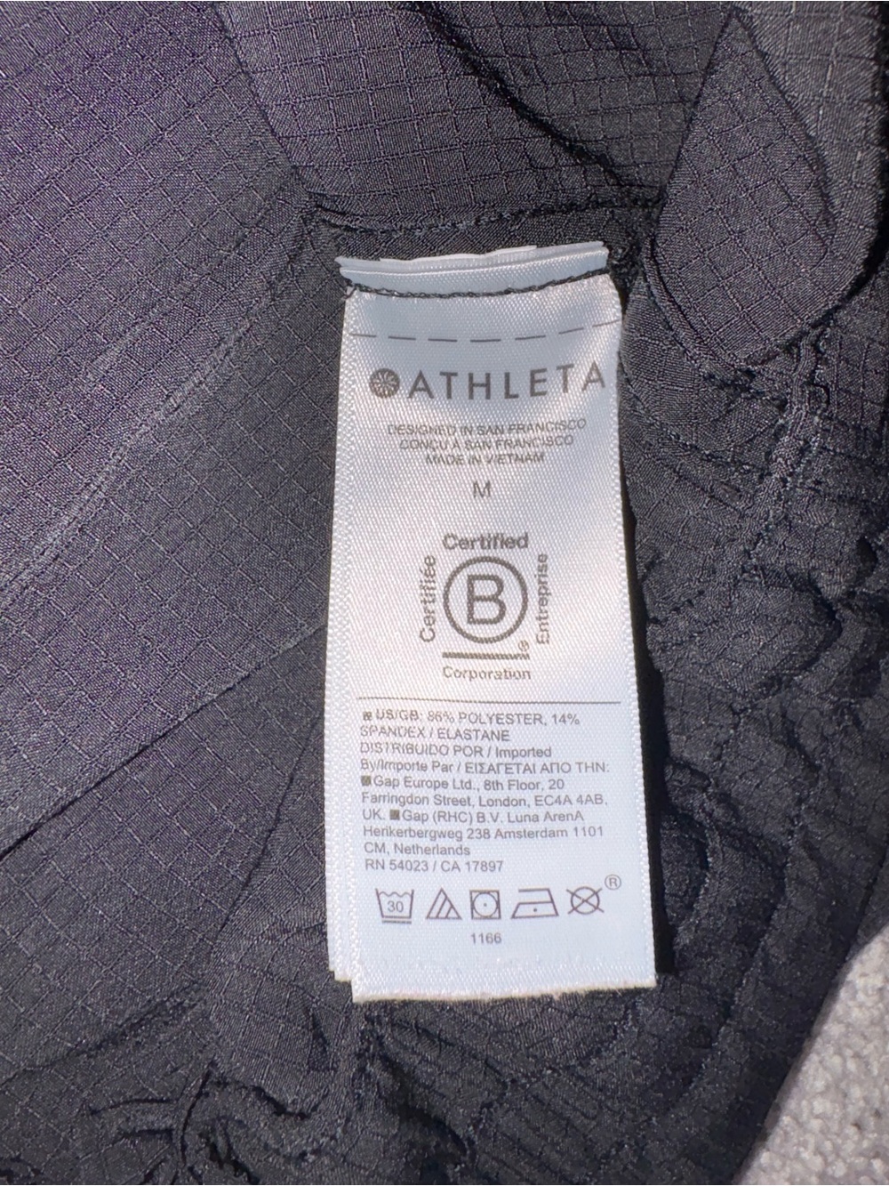 Athleta Black Half-Zip Utility Pullover Jacket - Picture 7 of 8